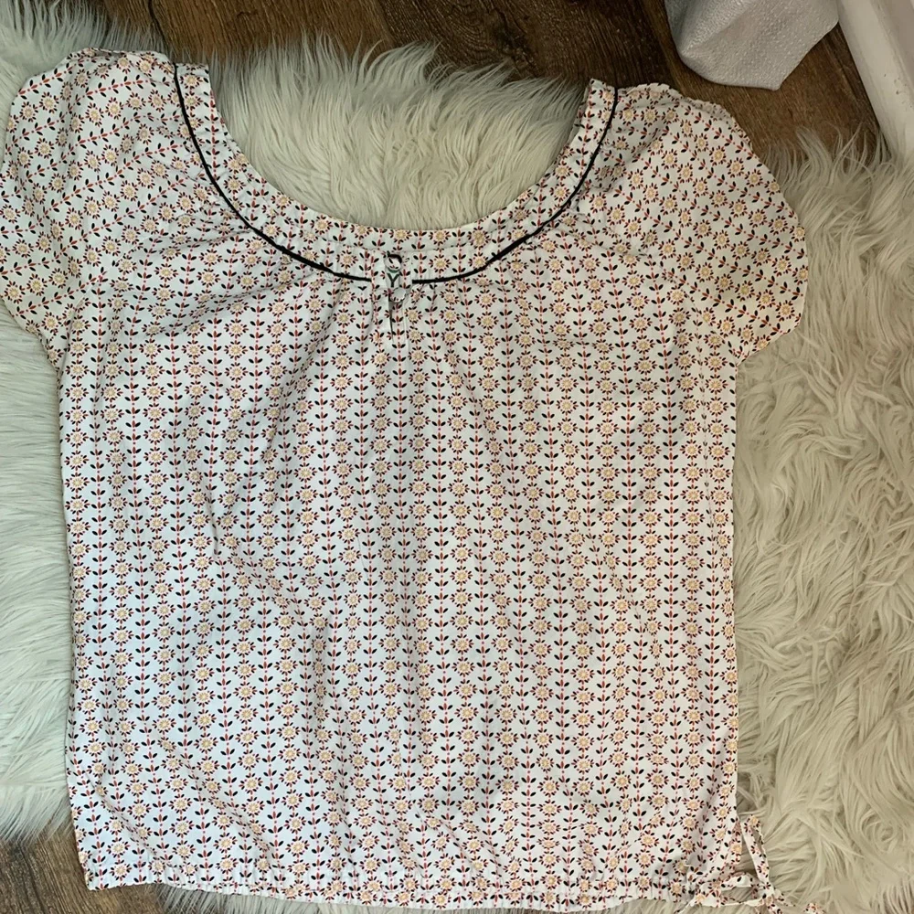 Floral Print Women's Top Vintage Roxy - Picture 3 of 12